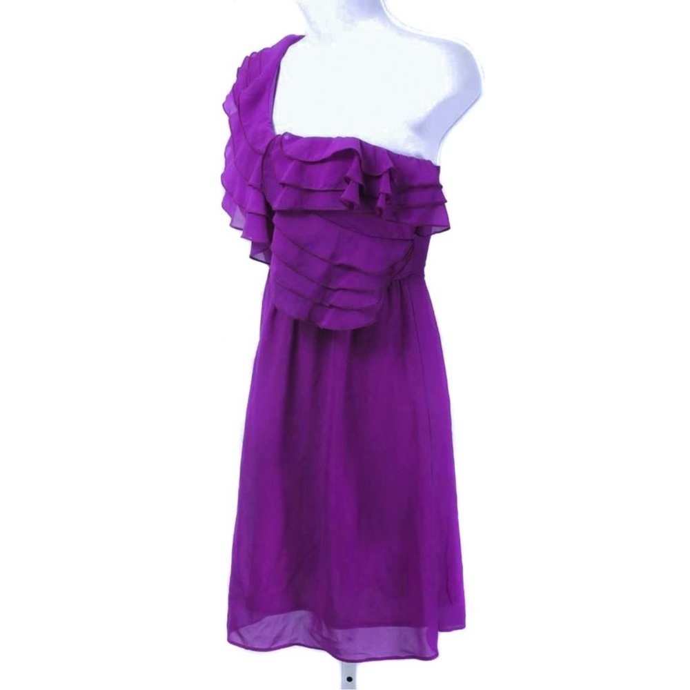 Chelsea & Violet One-Shoulder Ruffle Dress - Picture 6 of 11